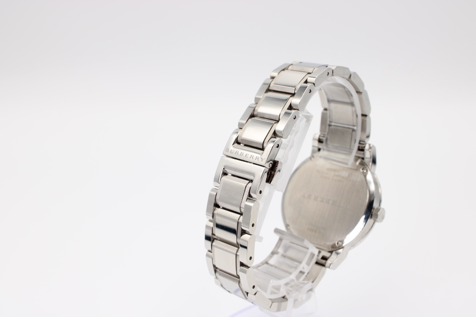BURBERRY THE CITY Stainless Steel Silver Unisex Watch BU9000