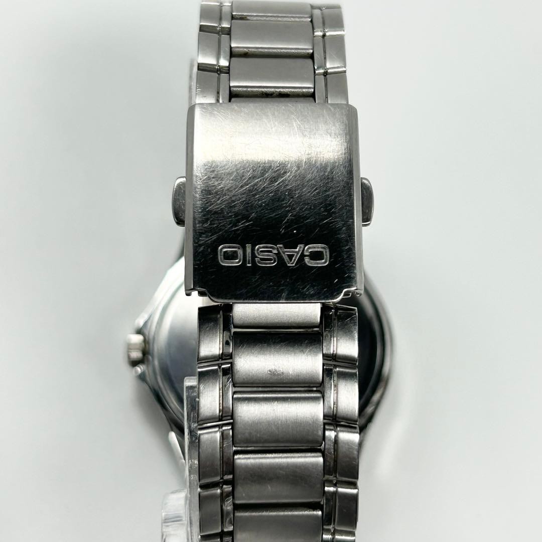CASIO Casio Quartz Day-Date Simple Silver Men’s Watch, New Battery