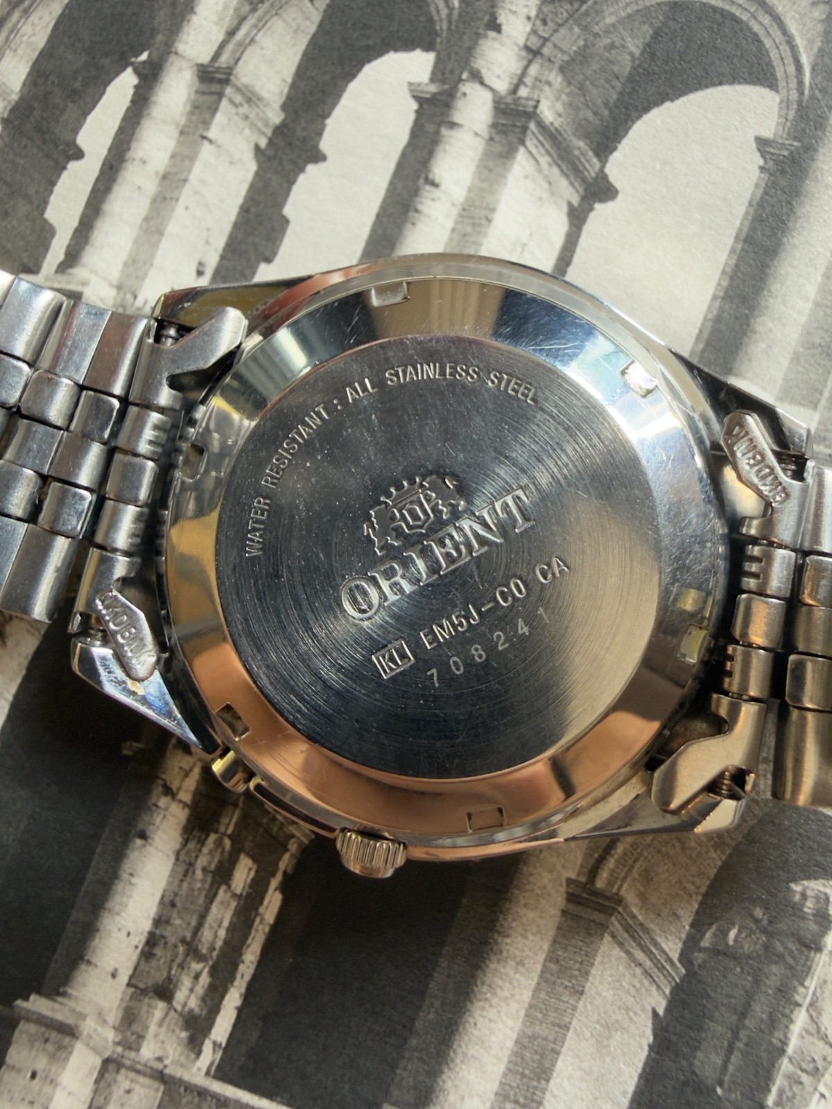 Orient 3 Star EMJ43-00 | Cream Sunburst Dial | Pointer Day Display | Automatic |
