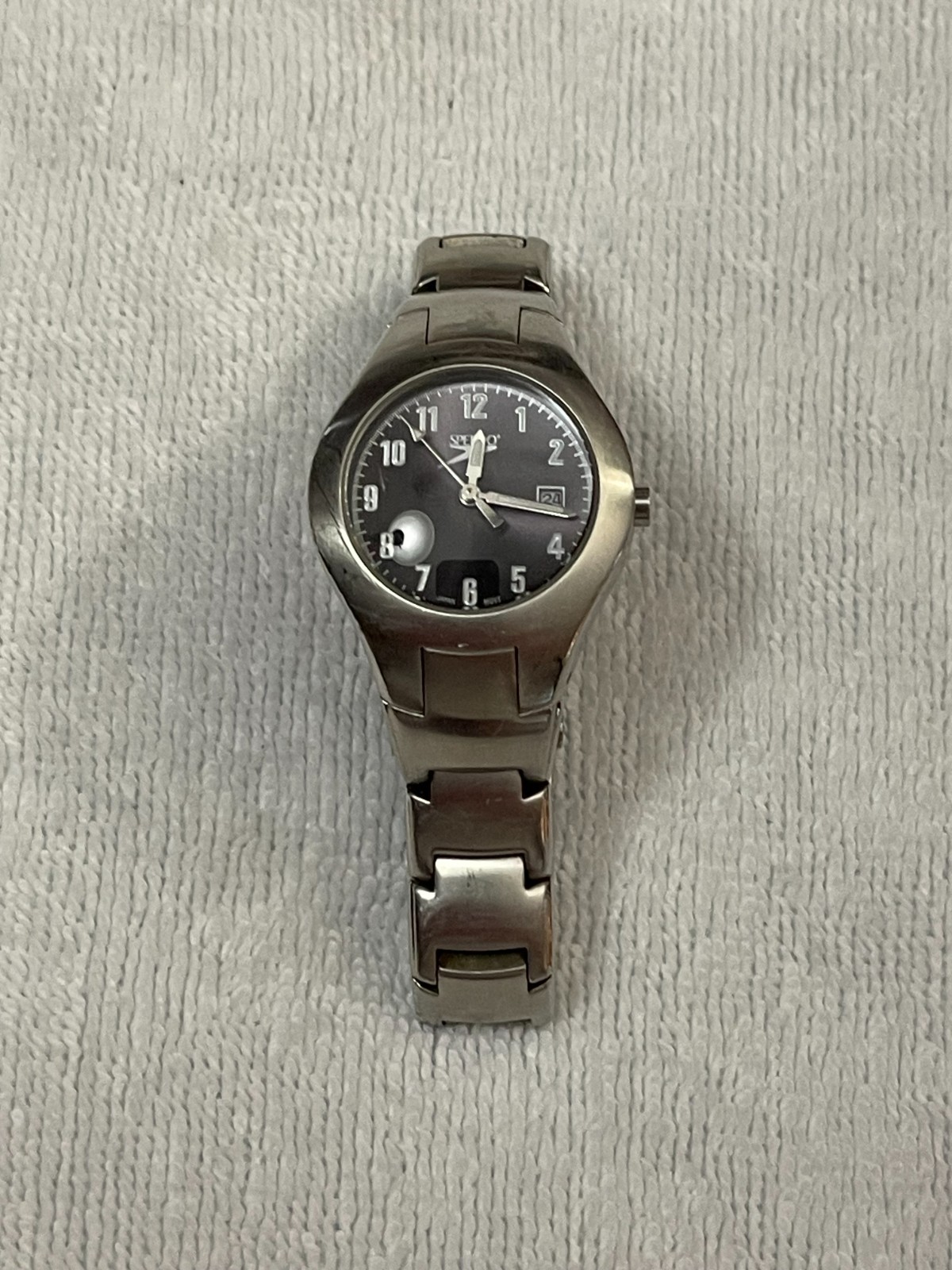 Rare SPEEDO Women’s Quartz Watch Stainless Steel SS Unknown if working