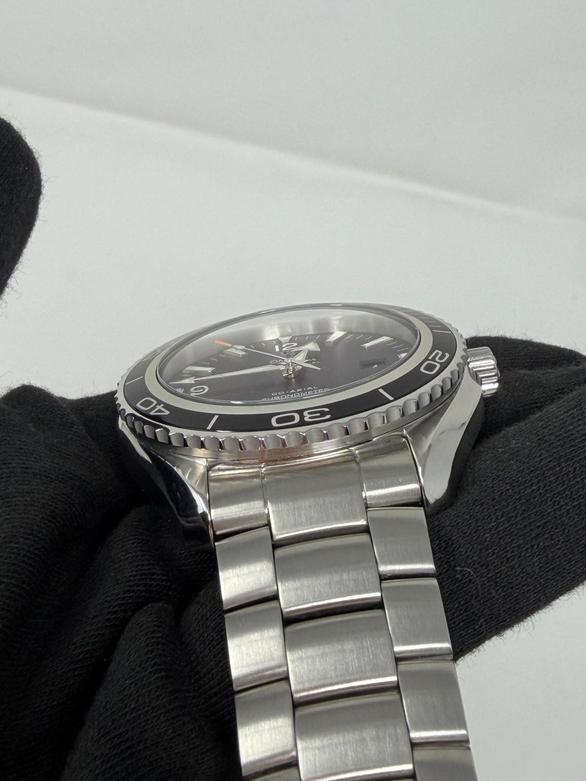 Omega Seamaster Planet Ocean Stainless Steel 45.5mm Black Dial 2200.50.00