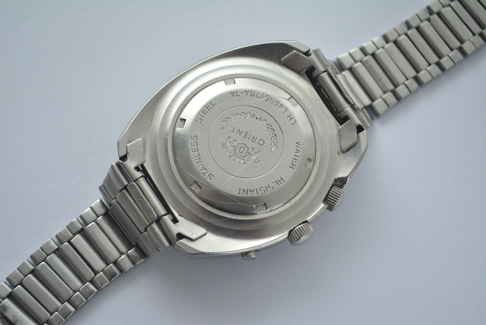 Japan Automatic Watch Orient watch 21 JEWELS Original Dial SK 80years vintage