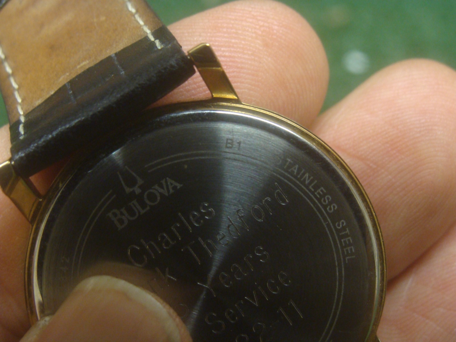 Bulova Bell Helicopter Textron 25 Year Service Watch 2011 – VERY NICE – new bat.