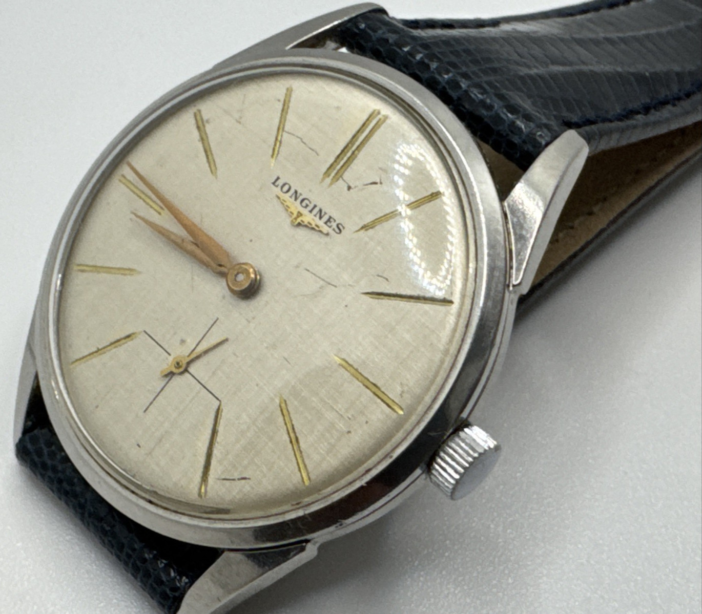 Longines Vintage Caliber 12.68Z Refurbished 35Mm Tapisserie Swiss Made