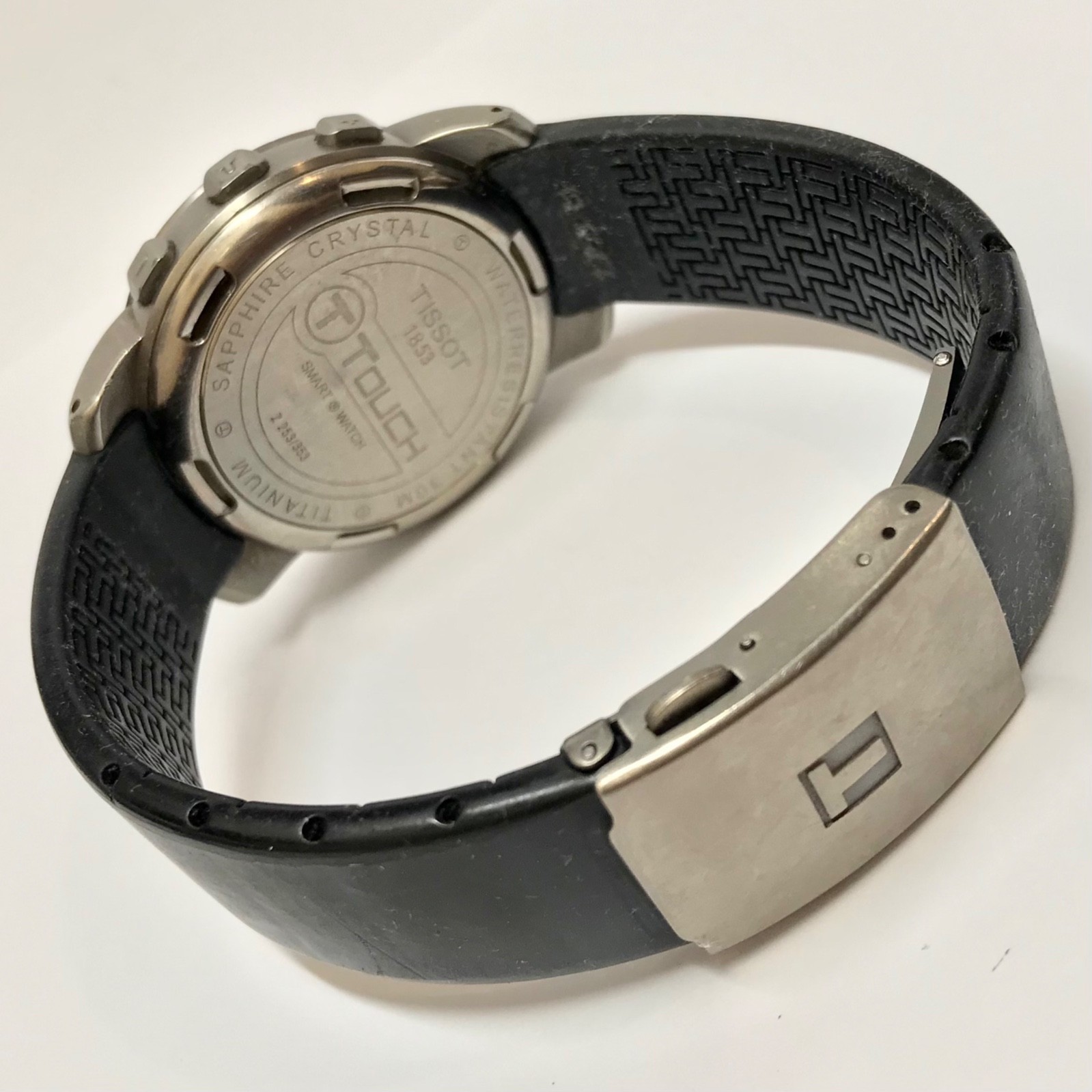 Tissot T-Touch Z253/353 Titanium Quartz Swiss Made Multifunction Watch