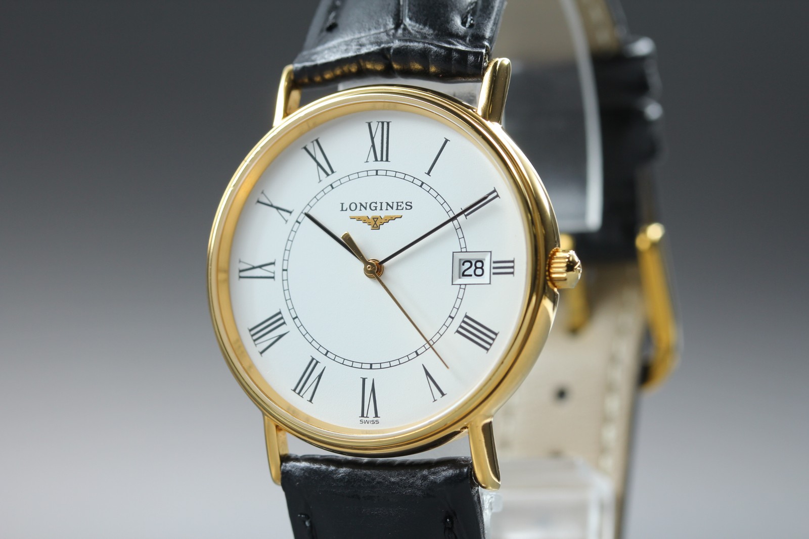 [Near Mint] Longines Grande Classique L4.720.2 Roman Quartz Men’s Watch JAPAN