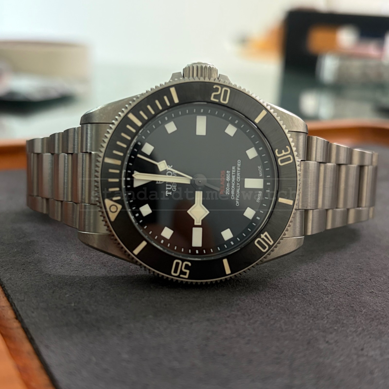 Tudor Pelagos 39MM Titanium+ Rubber Strap Full Set 25407N 25407N Pre-Owned Watch
