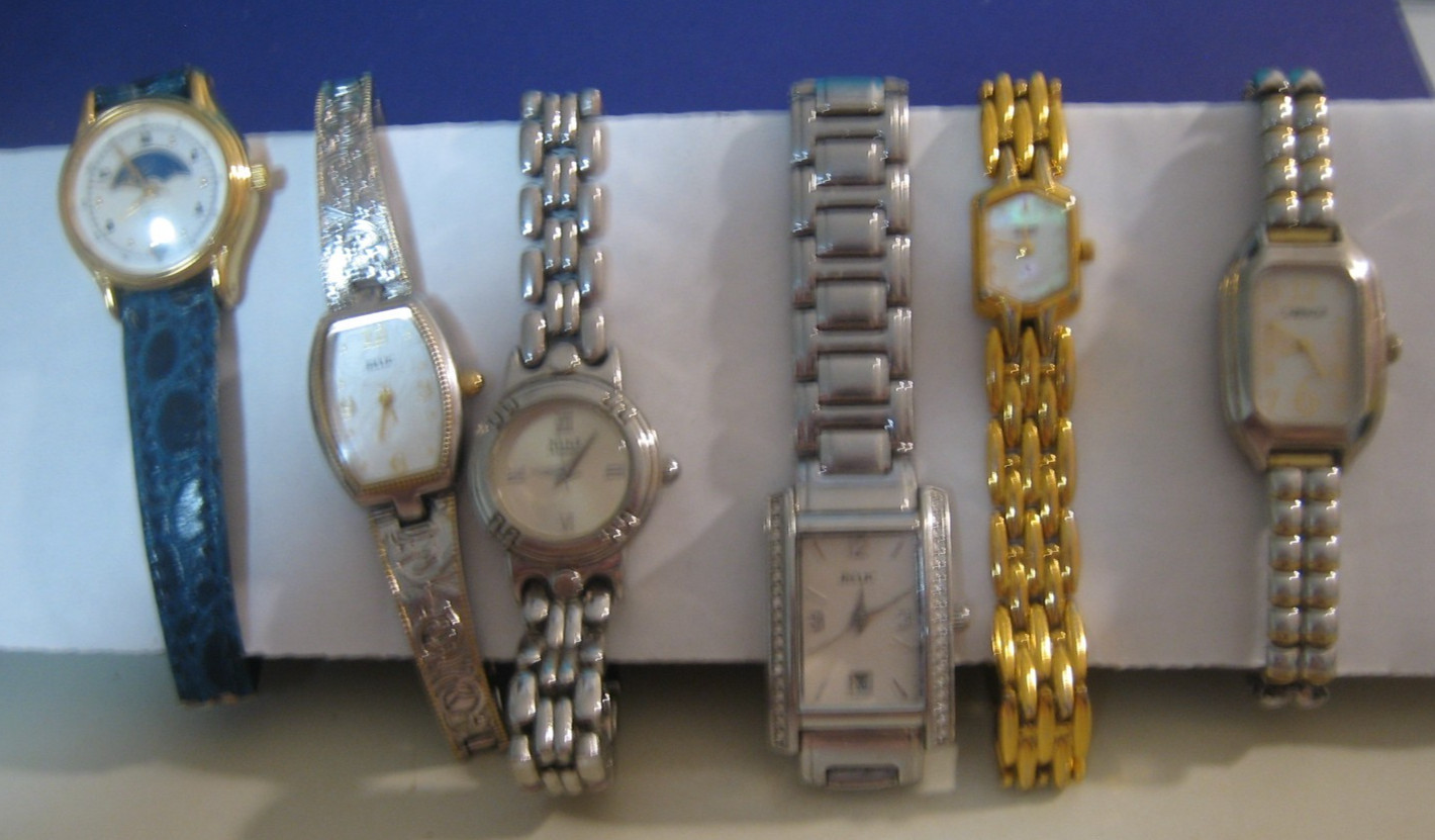 HUGE LOT 15 VINTAGE WATCHES BIG ASSORTMENT ESTATE FRESH UNTESTED SEE NOTES BELOW