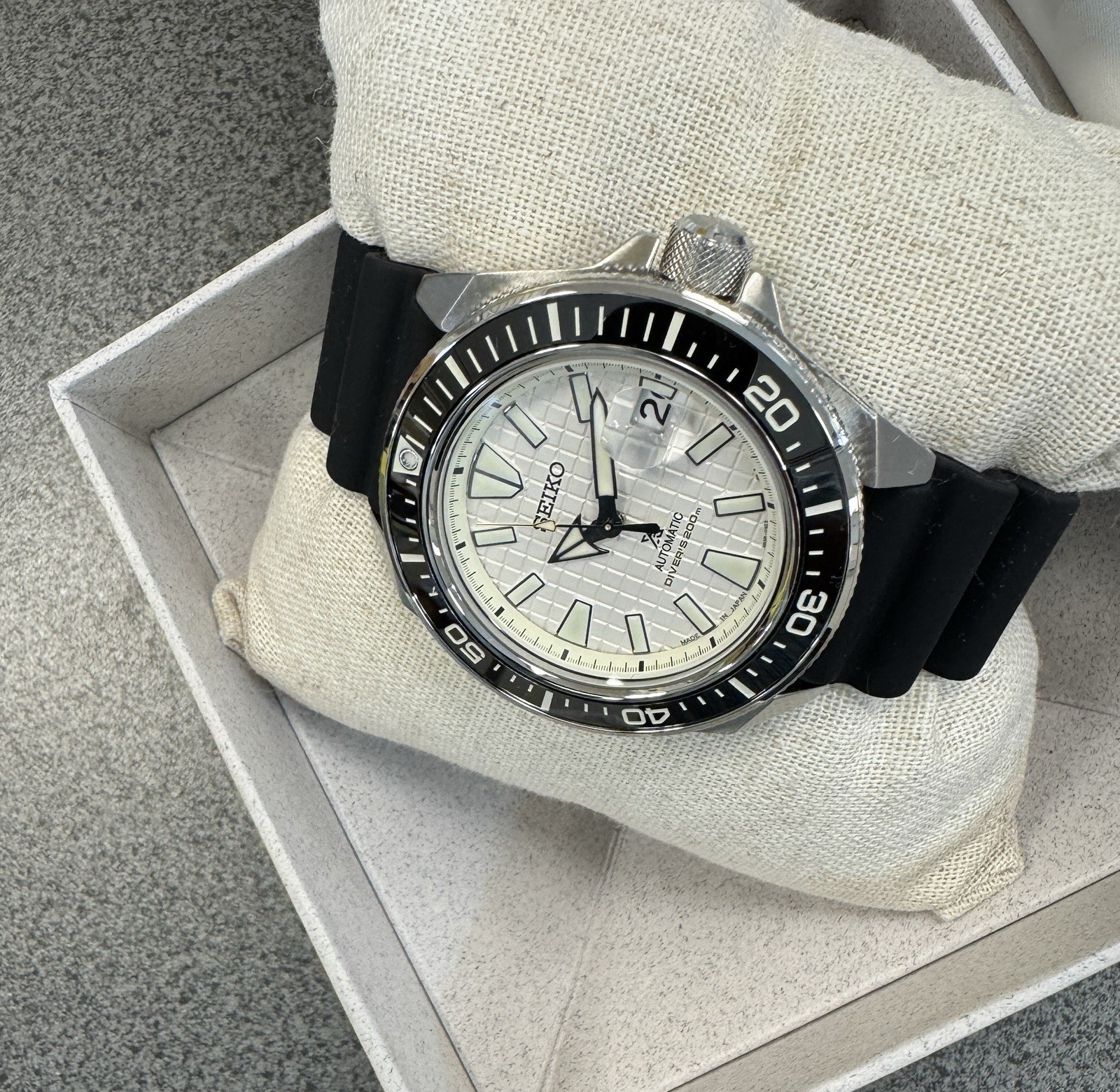Seiko Automatic Prospex King Samurai Divers Men’s Watch SRPE37 Made In Japan