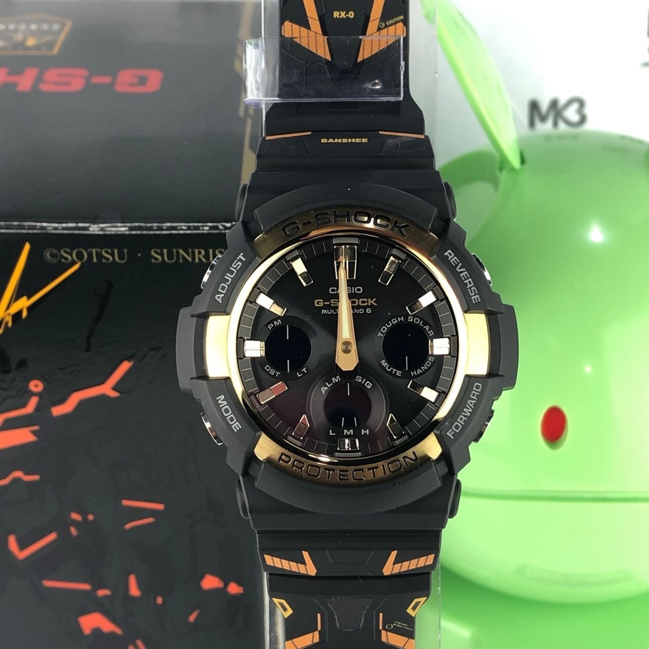 Casio G-SHOCK x Mobile Suit Gundam 40th Anniversary Banshee GAW-100G-1APRGD