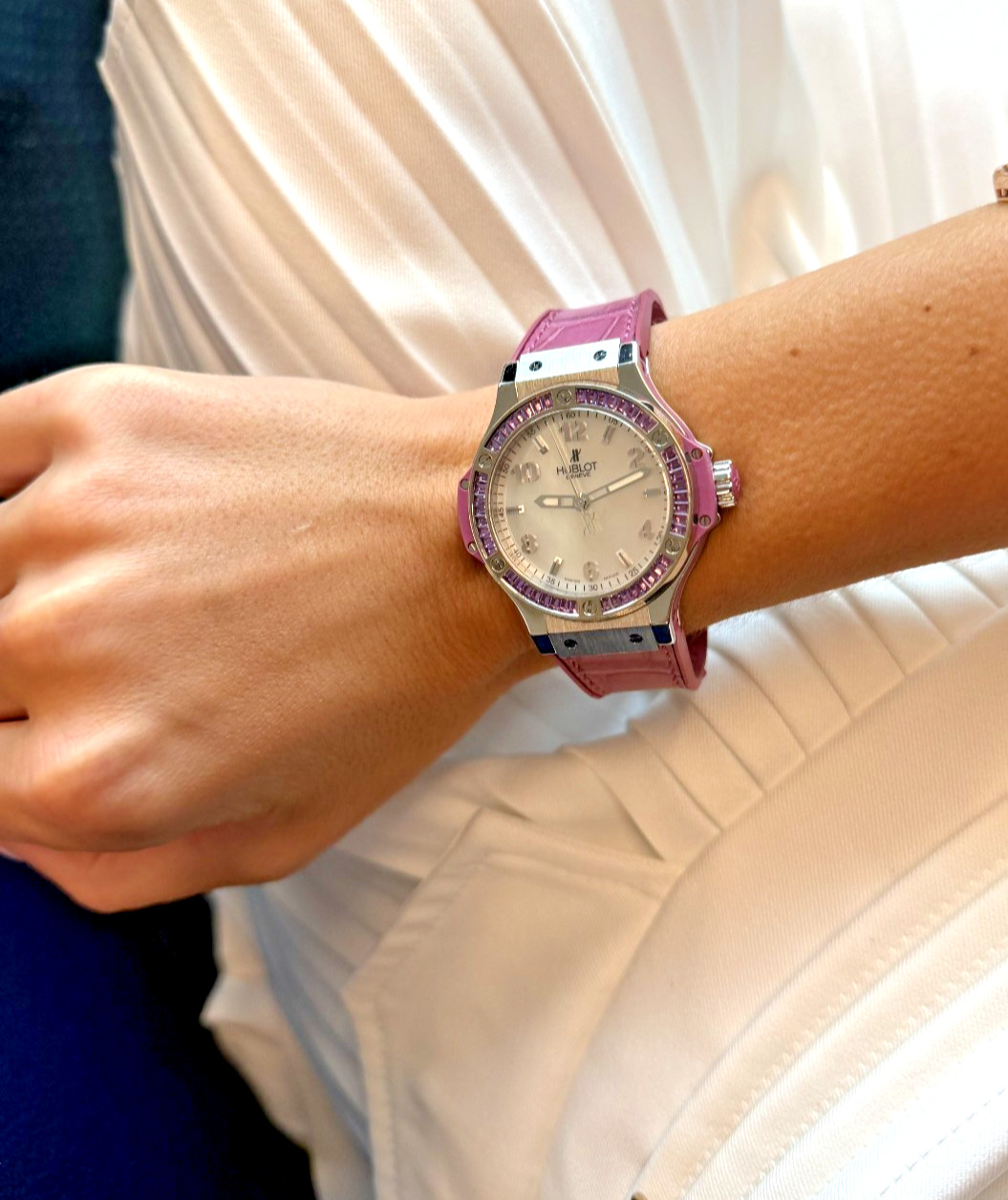 Hublot Big Bang Tutti Frutti Pink Sapphire 38mm 361.SV.6010.LR.1905