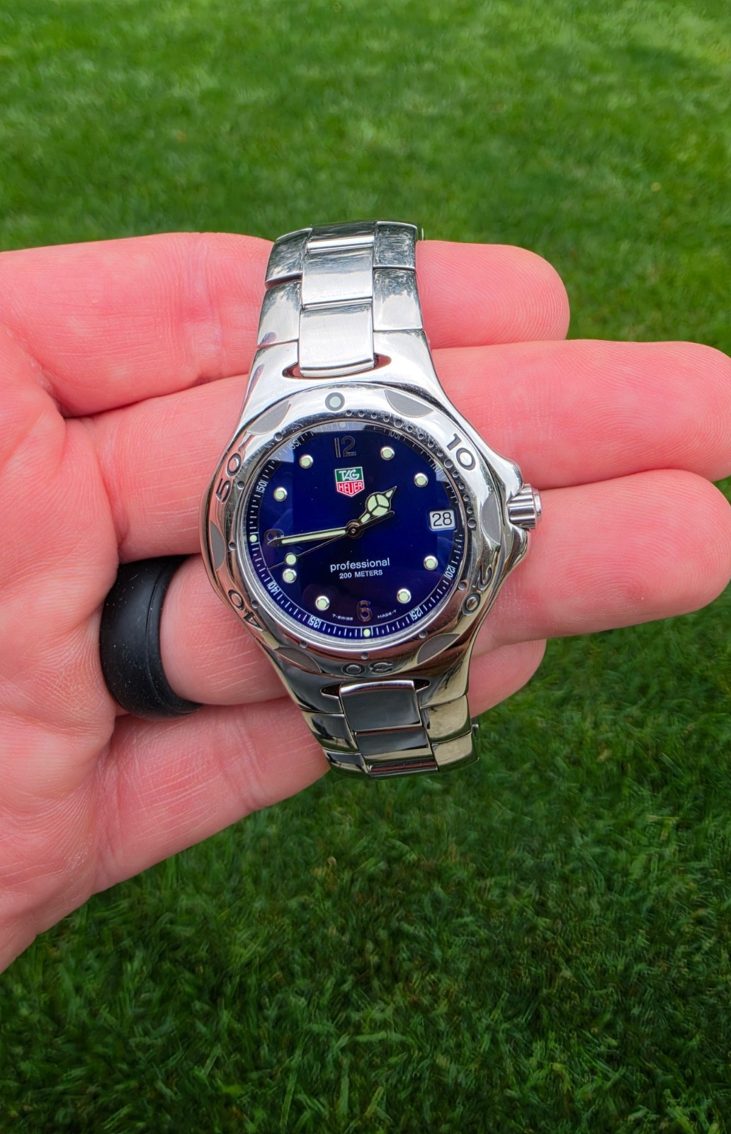 TAG Heuer WL1116.BA0702 Mens Kirium Series Professional Quartz Watch Royal Blue