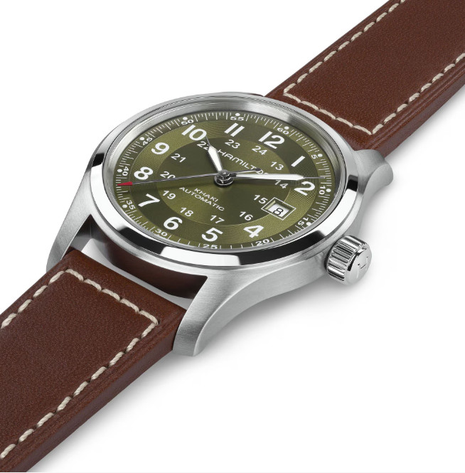 Hamilton Khaki Field Automatic Green Dial 42mm Men’s Watch H70605560