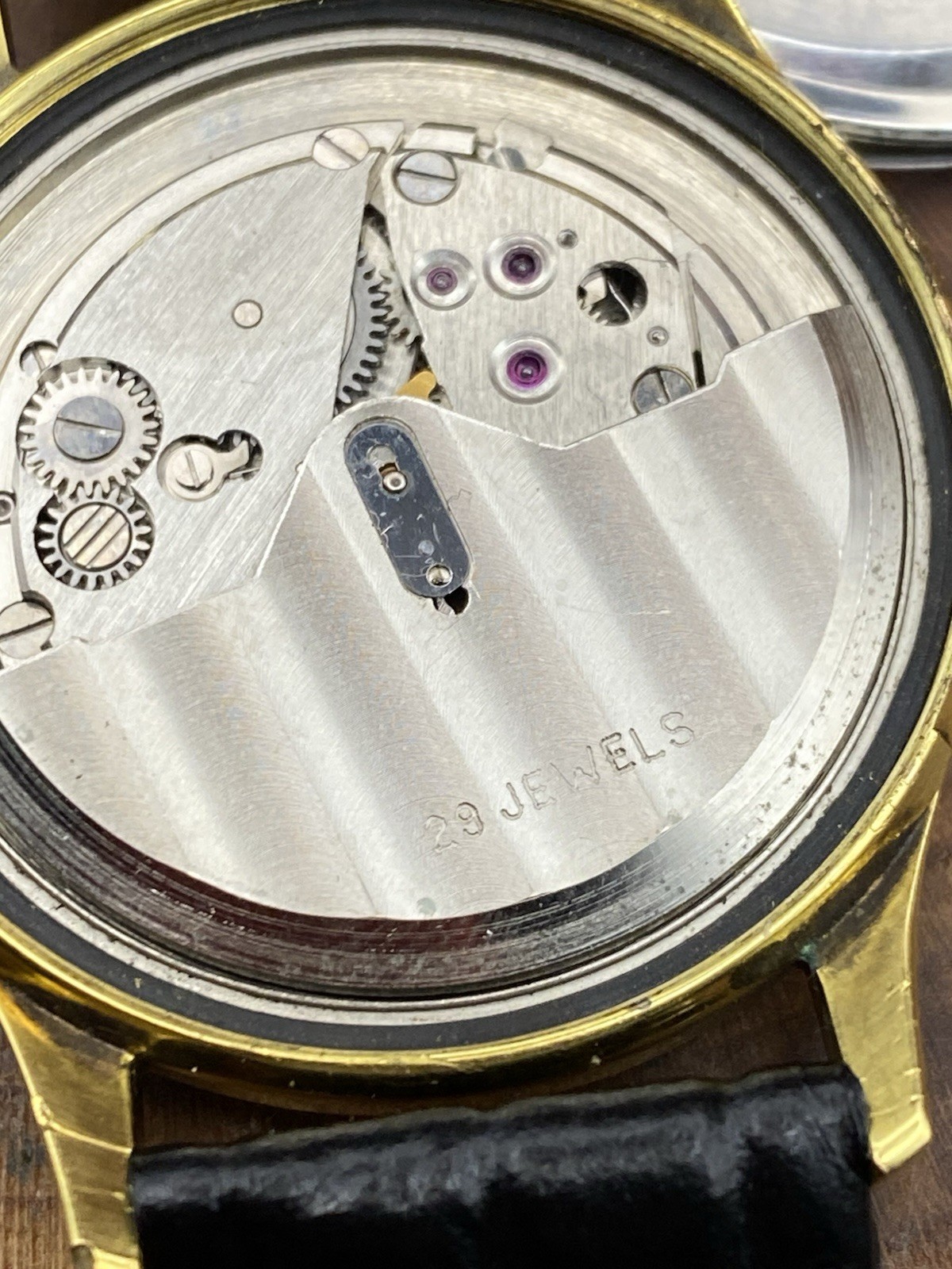 1960s POLJOT DE LUXE AUTOMATIC 29 JEWELS 1MChZ vintage USSR Soviet watch #9538
