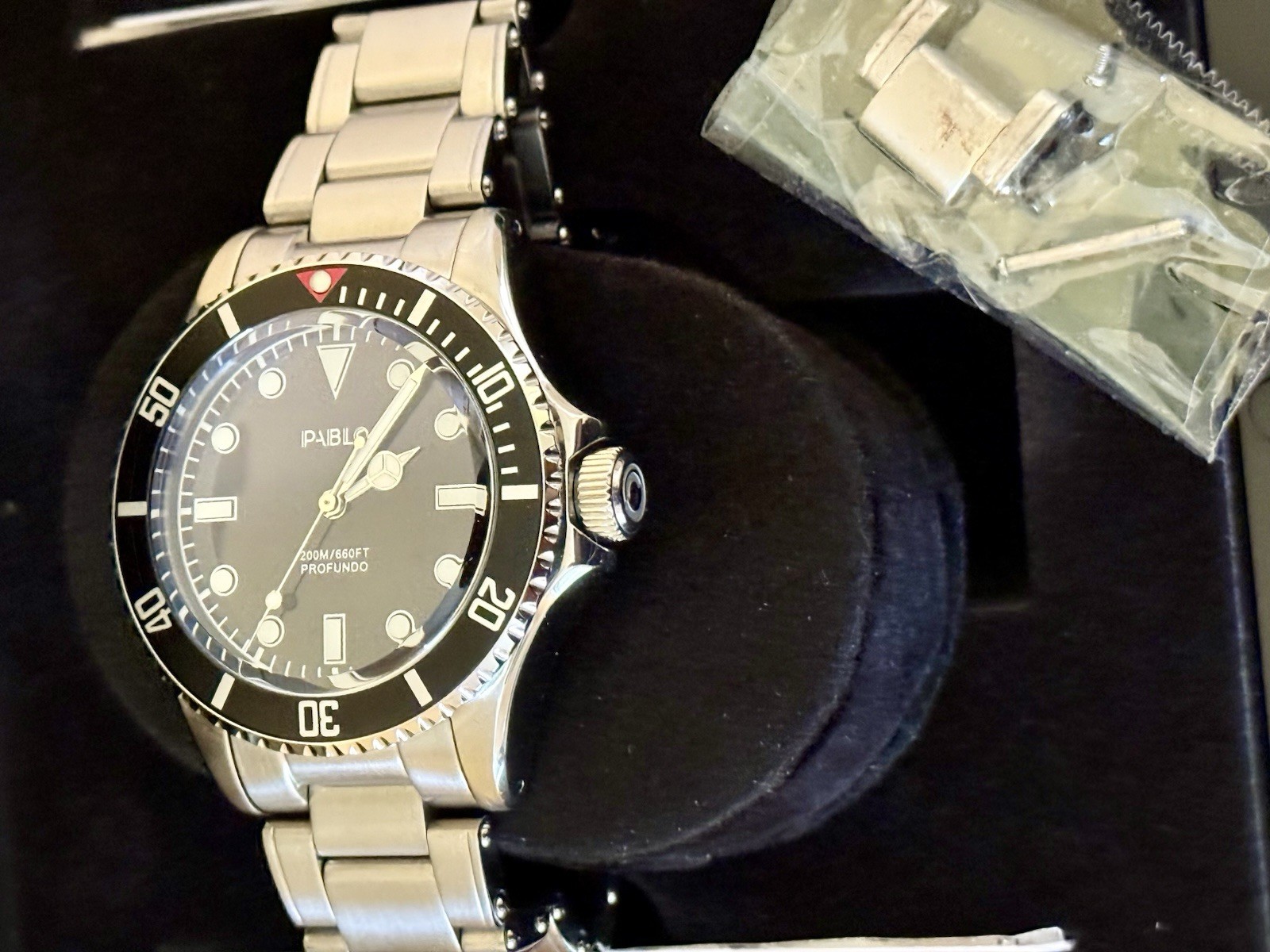 Pablo Profundo automatic dive watch. 200 Made. Numbered LMT. Edition