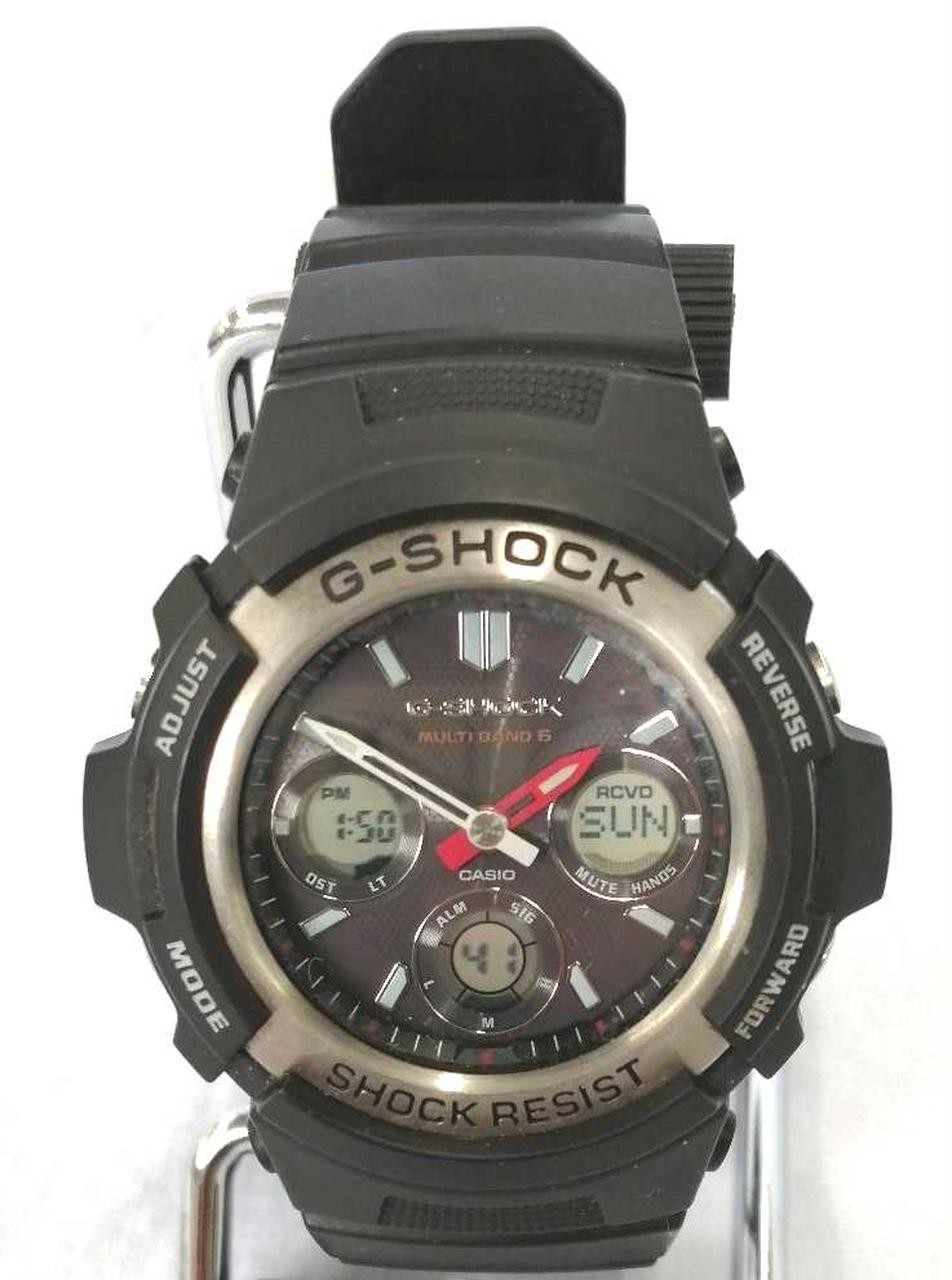 Casio G-Shock AWG-M100 Solar Rubber Band Unisex Watch | 1-Month Guarantee