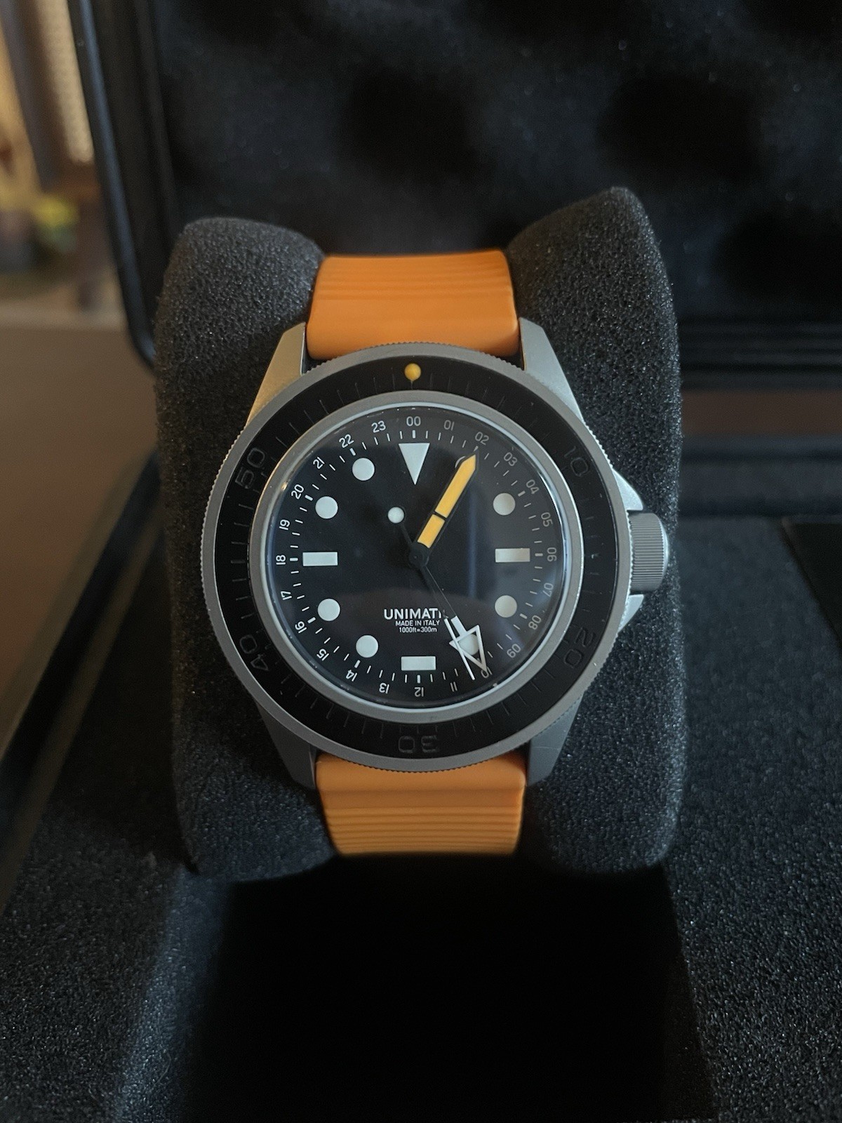 Unimatic x Exquisite Timepieces GMT Limited Edition U1S-T-GMT-ET W/Box & Papers
