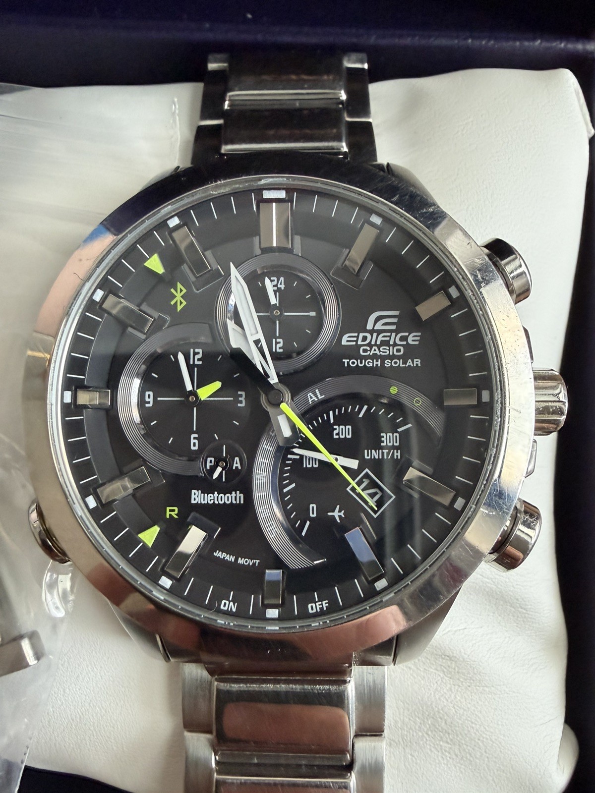CASIO EDIFICE EQB-500D-1AJF Bluetooth Tough Solar USED, all links! USA Seller