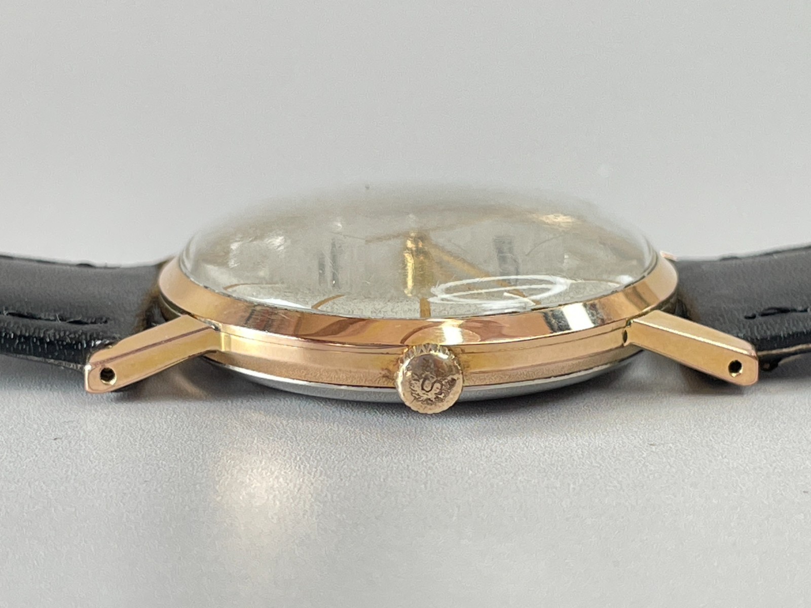 SEIKO Crown J14036 Men’s Manual Watch [US Stock] Vintage 1959 19 Jewels *Exc+5