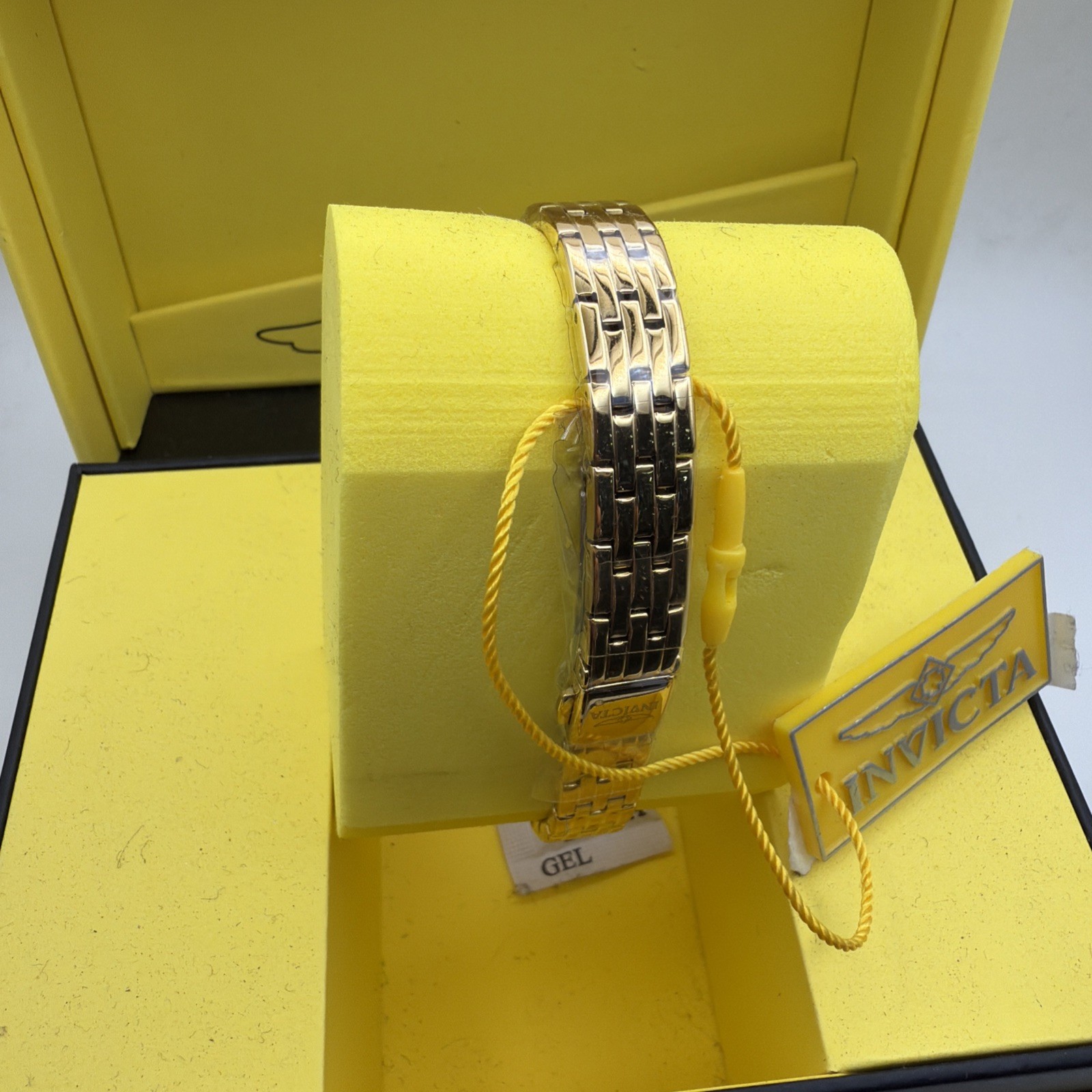 Invicta Angel Quartz Gold Dial Ladies Wrist Watch Model No. 48131