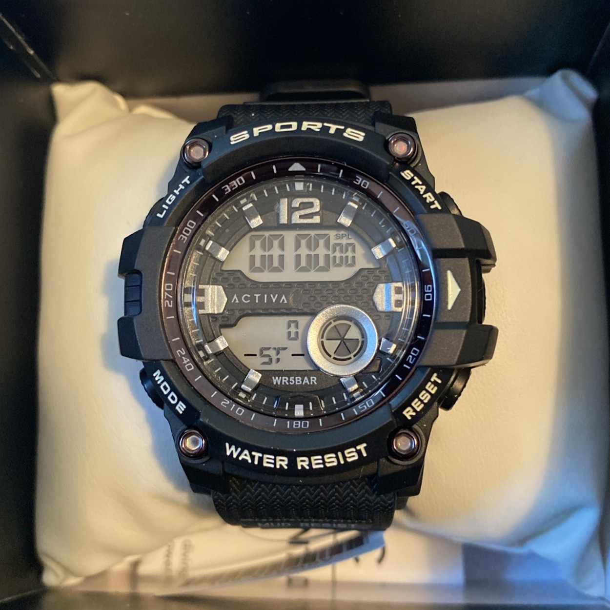 Activa x Invicta Digital Essentials Lady Watch – 46mm Black