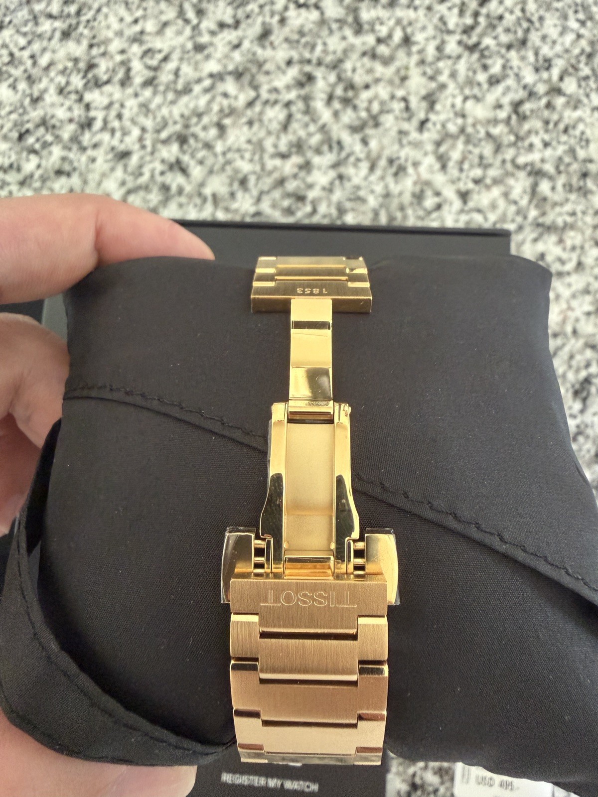 Tissot PRX Gold 40MM Quartz – T1374103302100