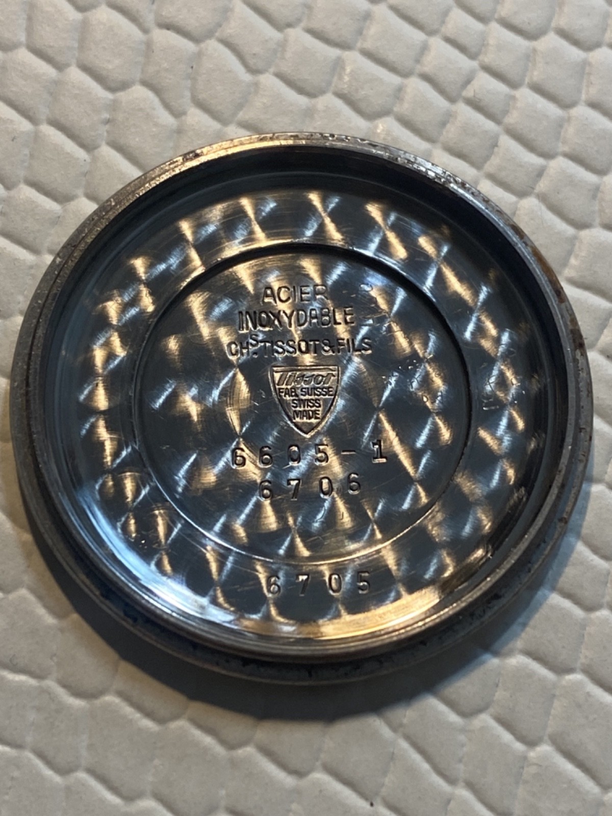 A 1949 35mm ALL Original Steel Tissot “Pointer Date” w/famous Cal., 27 Movement!