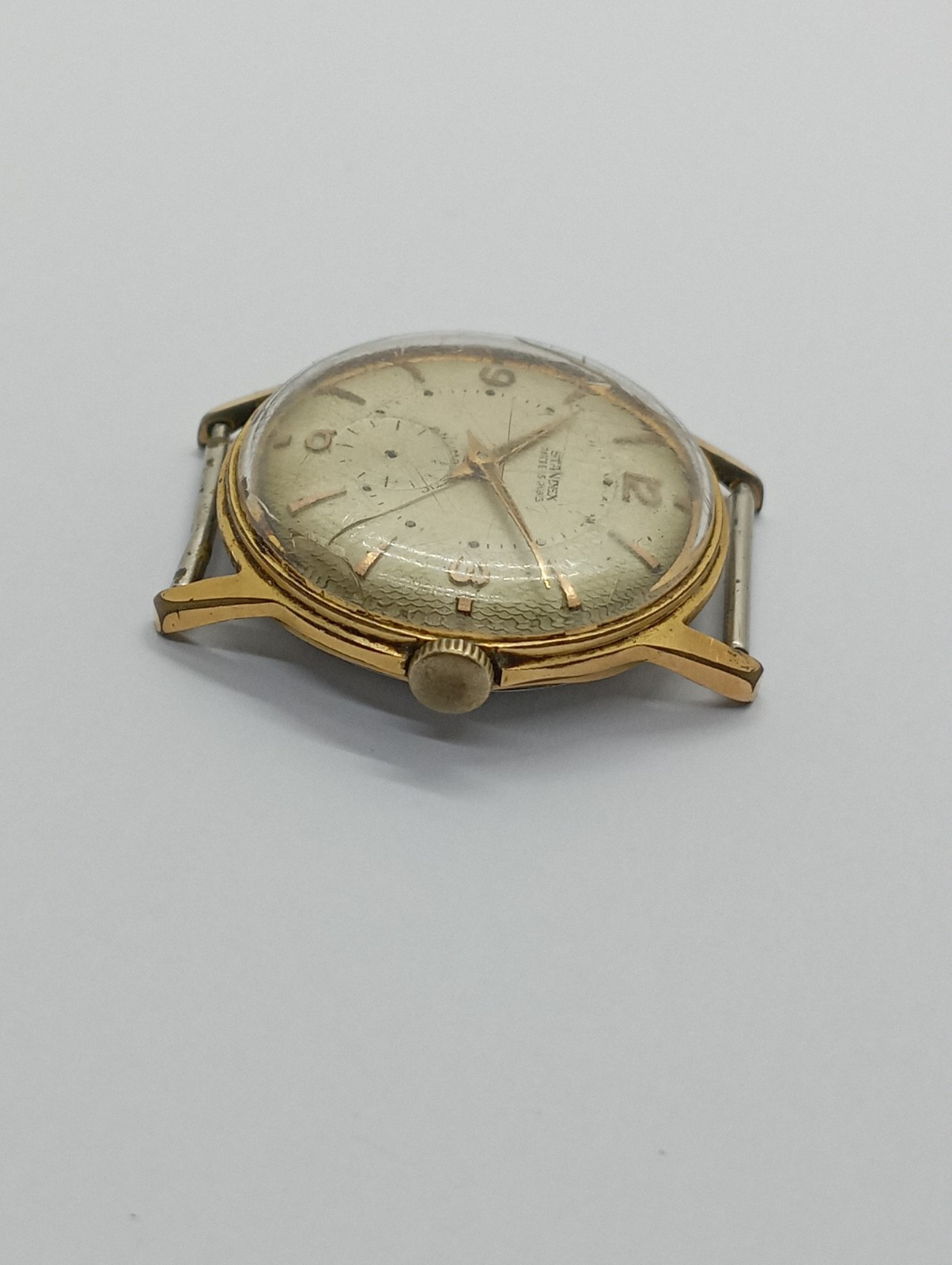 Vintage STANDEX Ancre Cal. Cupillard 233 Lunched 1930 Watch Movement Working Wel