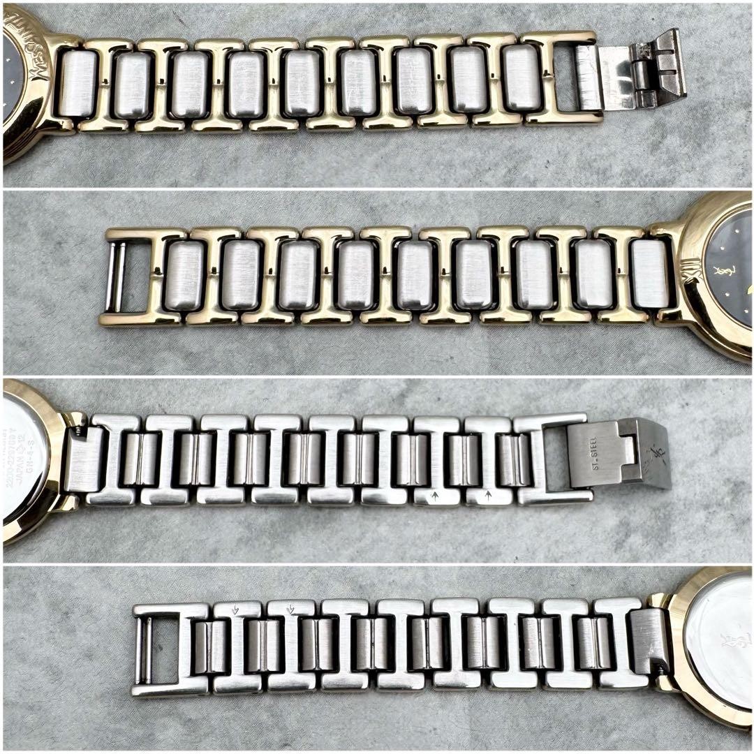 Yves Saint Laurent 2200-229789Y Black Dial Bracelet Watch Quartz Ladies