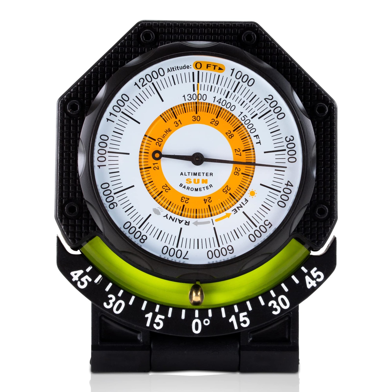 Sun Company AltiTilt – Dashboard Altimeter Inclinometer for Off-Road Vehicles
