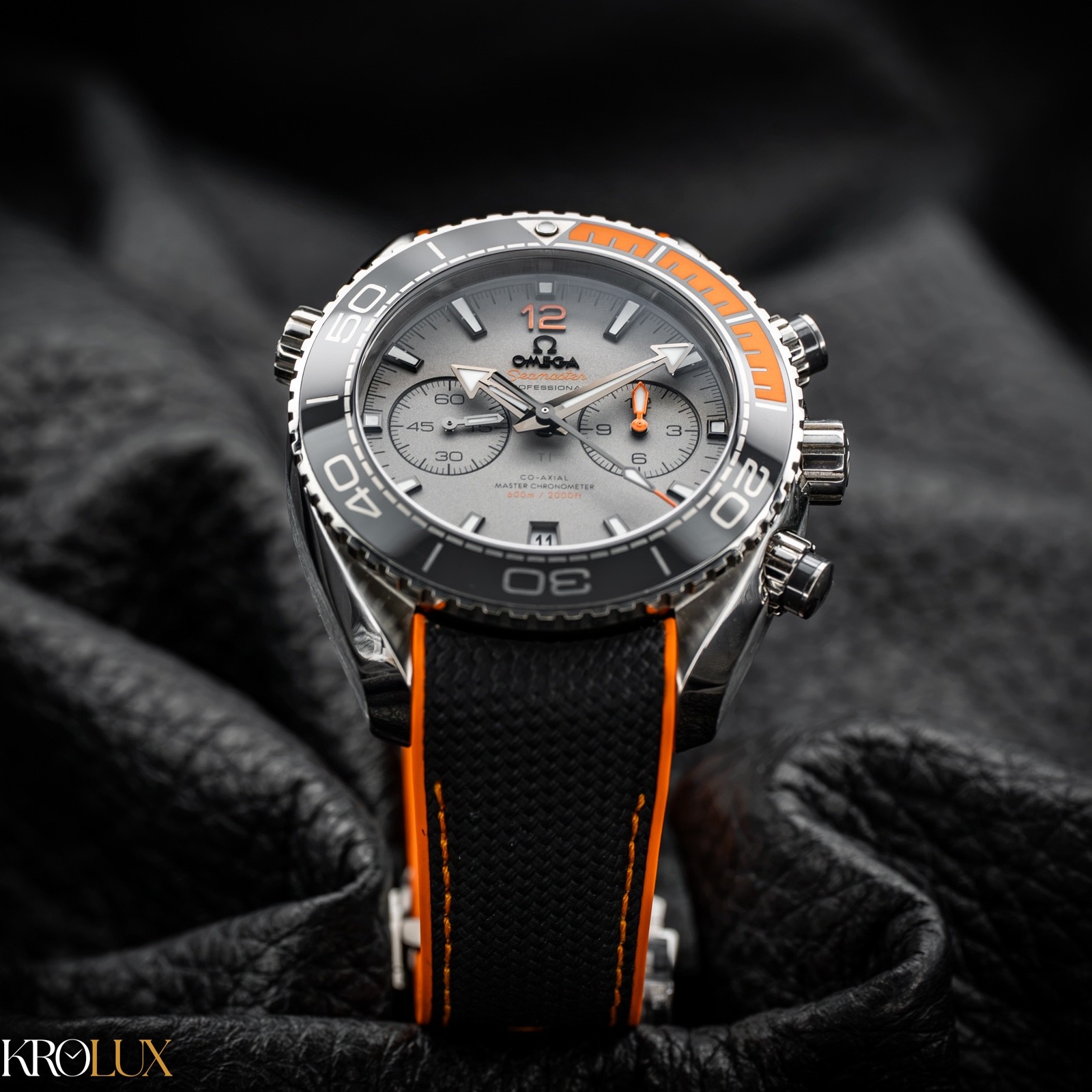 Omega Seamaster Planet Ocean 600M Co-Axial Master Chronometer Chronograph 45.5mm
