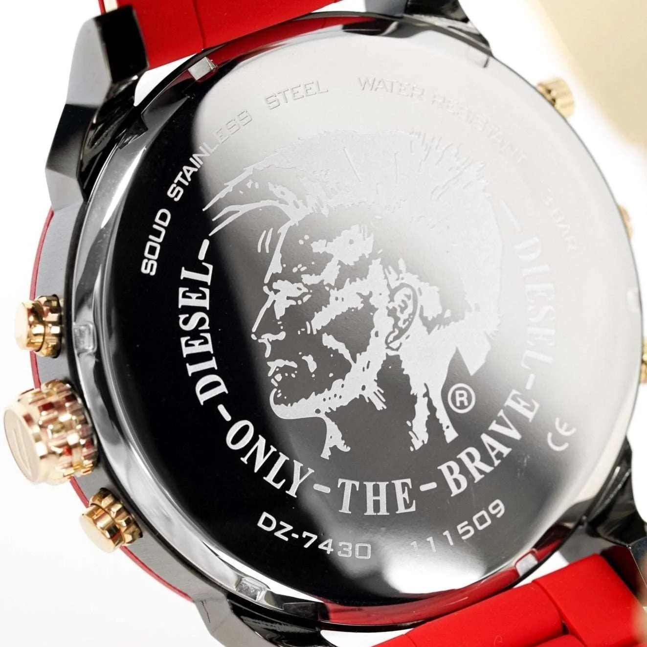 Diesel DZ7430 Mens Chronograph Mr Daddy 2 0 Red Watch