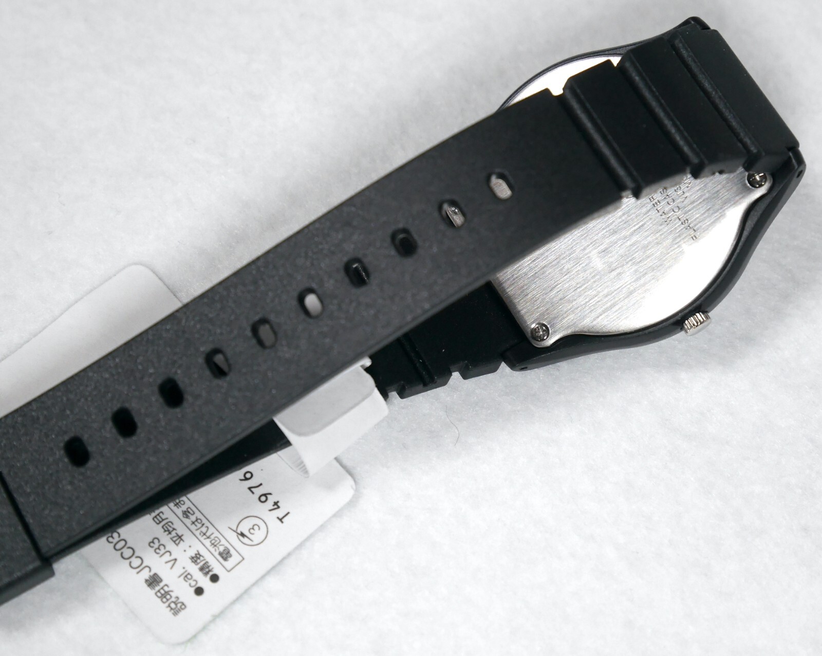 SEIKO ALBA Black DayDate Watch AQPJ411 Quartz Luminous Hands Urethane band New