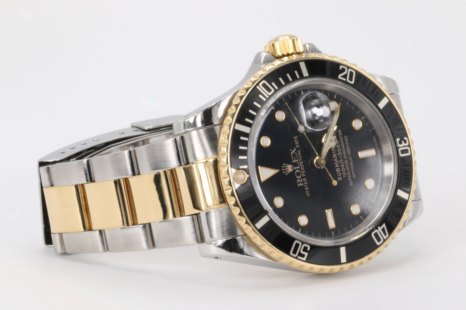 Rolex Submariner Ref 16613 Ceramic Bezel 18k Yellow Gold/Stainless Steel Watch