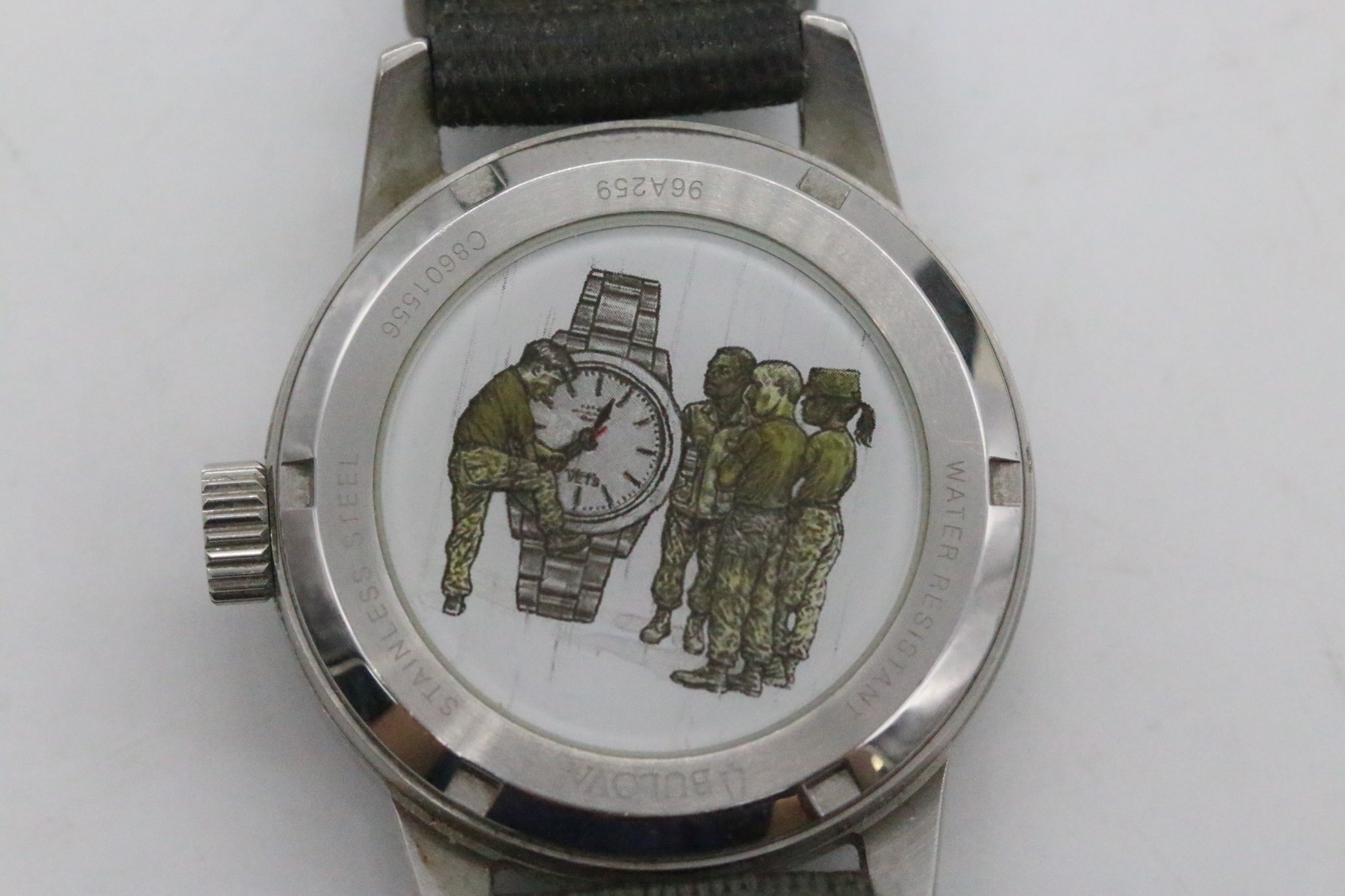 Bulova Hack 96A259 VWI Special Edition Black Dial Automatic Men’s Watch 38mm