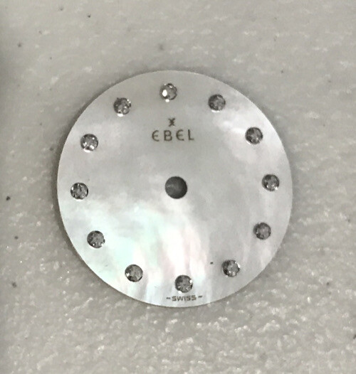 Ebel Sport Classic Mini Diamond Dial Mother Of Pearl Authentic