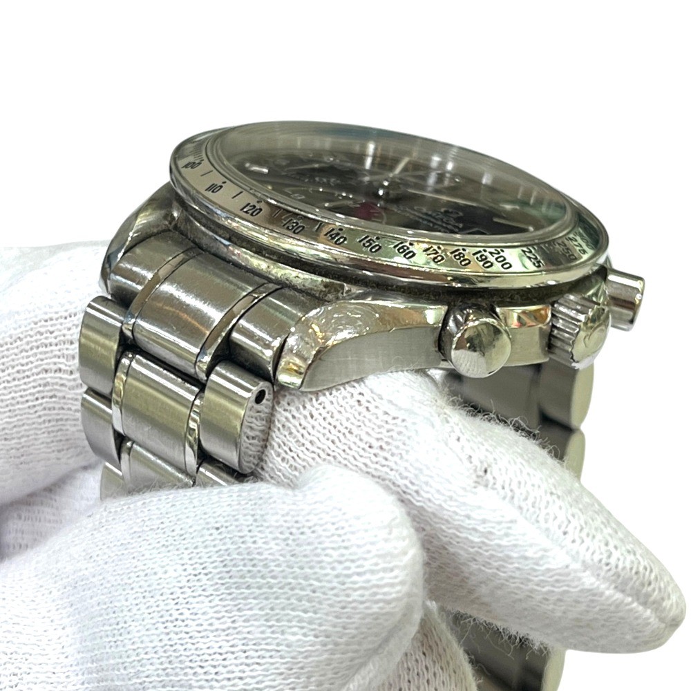 OMEGA 3513.50 Speedmaster Date Chronograph Automatic Watch Wristwatch SS Silver