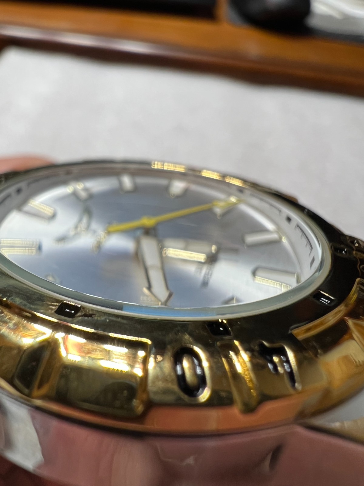 Invicta 69036 Specialty I Men 42mm Two Tone Silver Dial Quartz Bracelet Watch