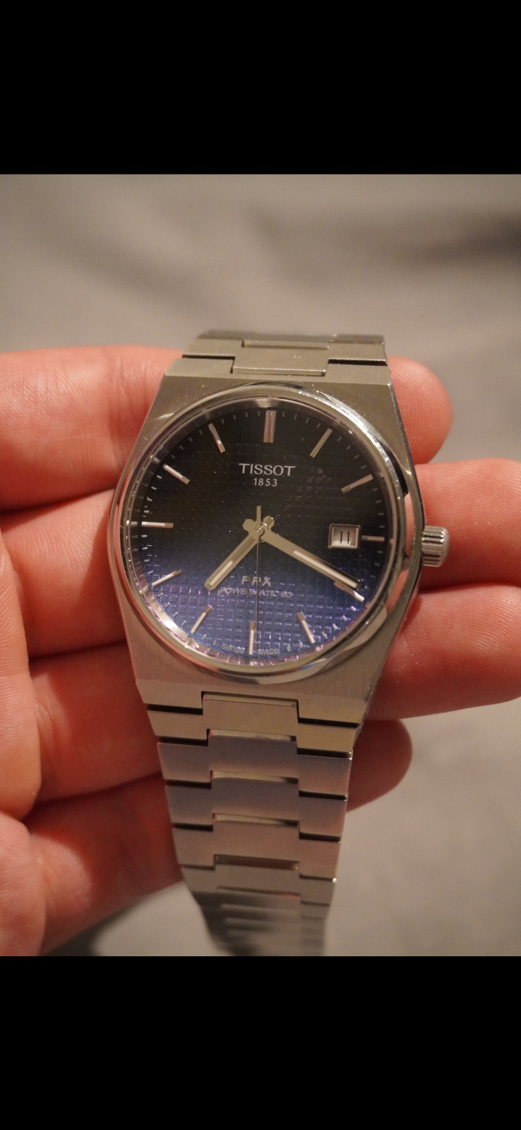 Tissot PRX Powermatic 80 – Gradient Dial