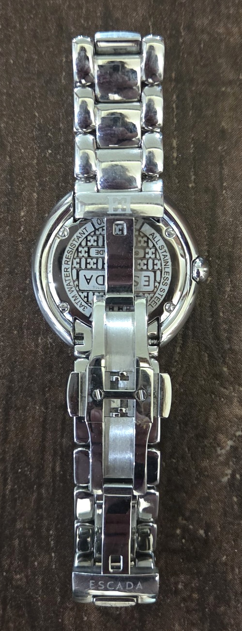 Escada Mother of Pearl Lauren 35mm Ivory Stainless Steel Swiss Women’s Watch