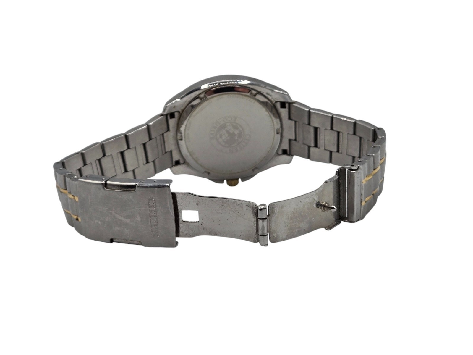 Citizen Eco-Drive Men Watch 2-Tone 41mm Ref: e764-s066352 Water Resistant 20 BAR