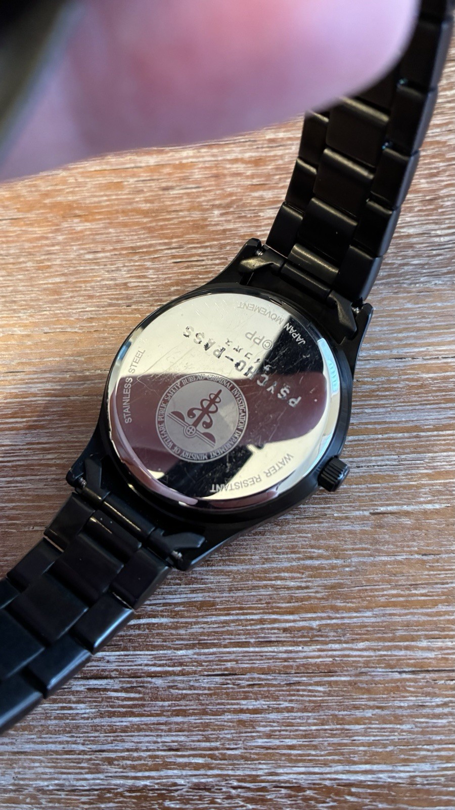 GOOD CONDITION Super Groupies Psycho-Pass Dominator Model Wrist Watch USA SELLER