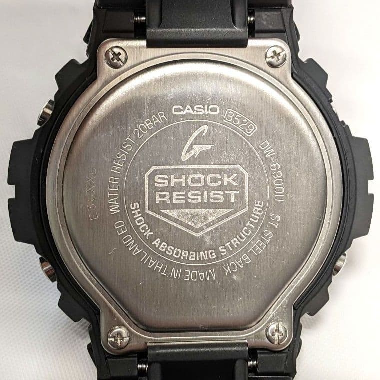 Excellent condition CASIO G-SHOCK DW-6900U-1JF Black 【USED】