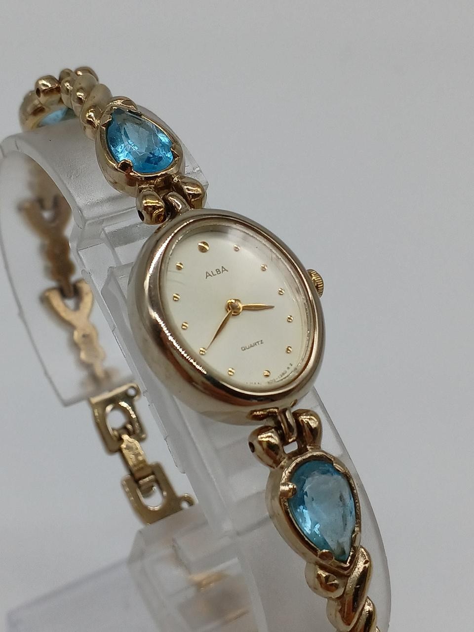 Alba 5153 Quartz Ladies Watch Stainless Steel Case Band Analog 1-Month Guarantee
