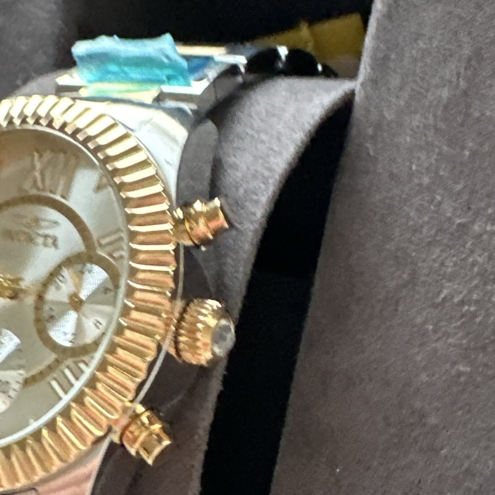 INVICTA Gold Tone Stainless Quartz Chronograph Watch 21425