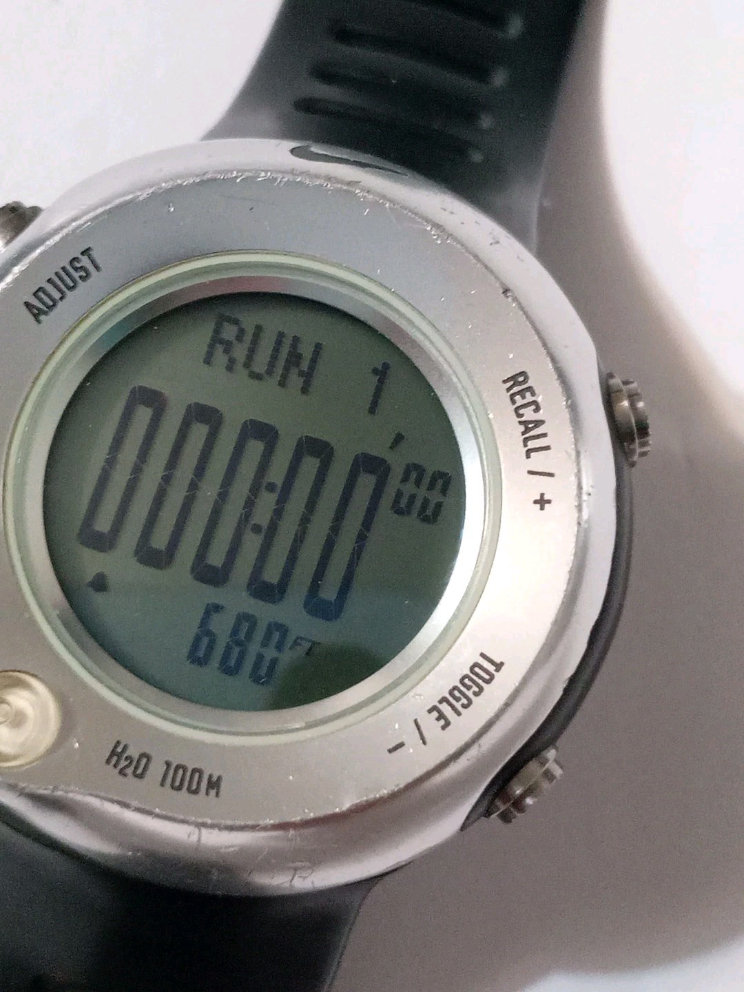 RARE Nike WA0018 Altitude Compass Barometer. Dual Time.