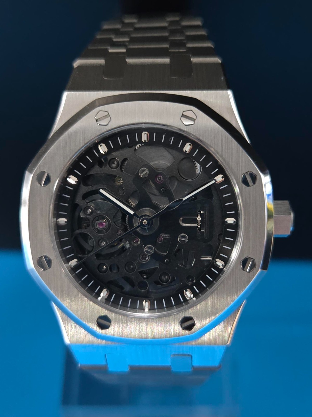 CJ CUSTOM LADIES SKELETONISED DIAL WR5ATM