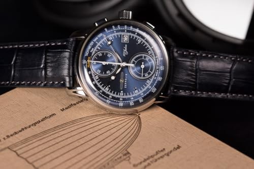 Zeppelin Special Edition 100 Years Navy Dial Quartz 41.5MM 8670-3 Men’s