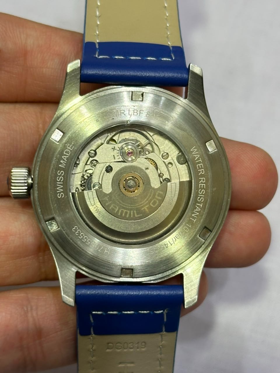 Hamilton Khaki Field Blue Dial Automatic Men’s Watch