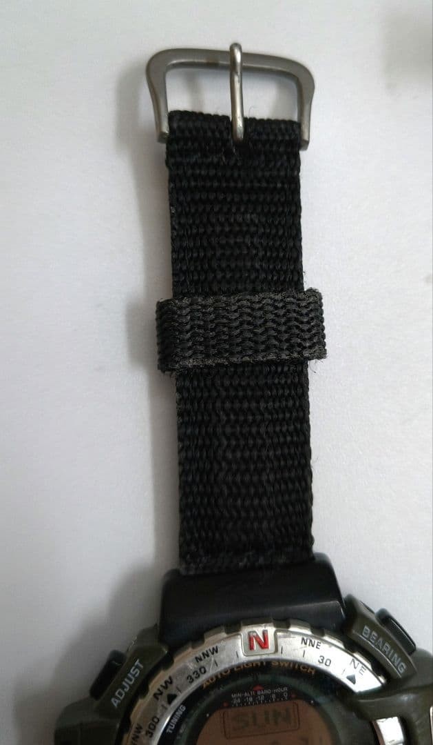 Casio Pro Trek PRT-40 Watch Replacement Strap Set with Barometer, Altitude【USED】